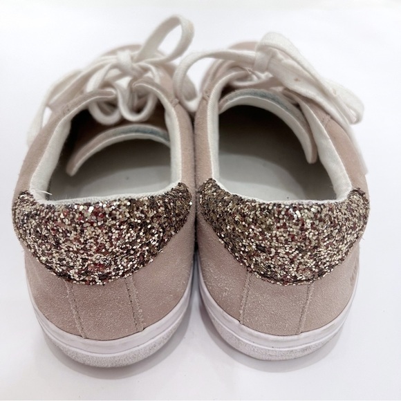 Madewell Sidewalk Glitter Sparkles Sneakers Size 7.5 - Picture 5 of 15